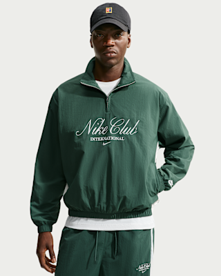 Nike Sportswear Club Men's 1/2 Zip Jacket. Nike LU